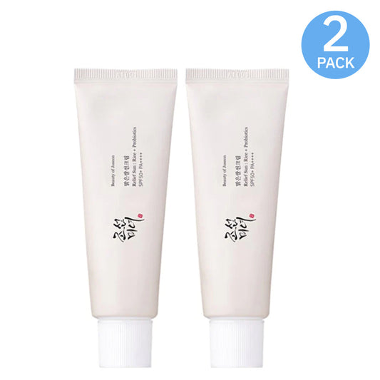 [ Beauty of Joseon ] Relief Sun : Rice + Probiotics Sunscreen, 50ml (2-PACK)
