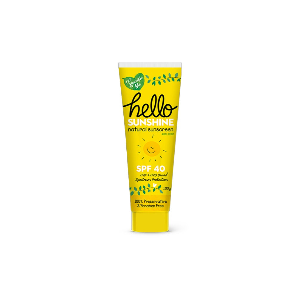 123 NOURISH ME Hello Sunshine Sunscreen 100g